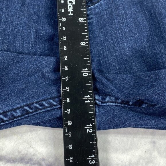 Mugsy Studio‎ Blue Jeans Men's 34x29 FLX3NSB Slim Straight Dark Wash Stretch - Picture 8 of 16